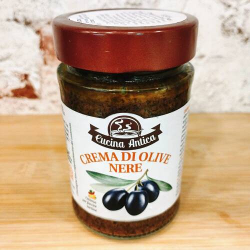 crema de aceitunas negras menu