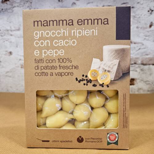 ñoquis cacio e pepe mamma emma