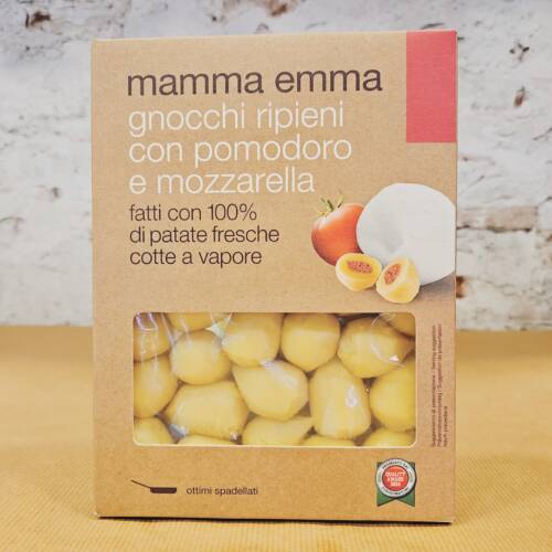 gnochi ripieni con pomodoro e mozarella