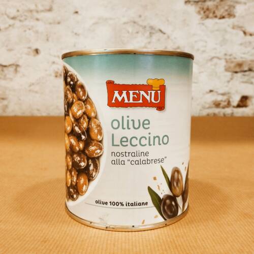 olivas leccino a la calabrese lata 850gr