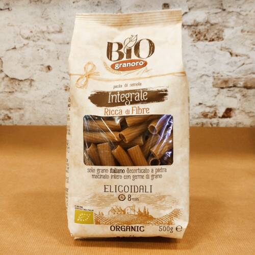 Rigatoni Elicoidali Integrali Bio Granoro