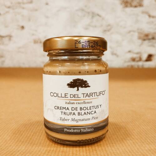 Salsa de Boletus y Trufa Blanca Colle del Tartufo