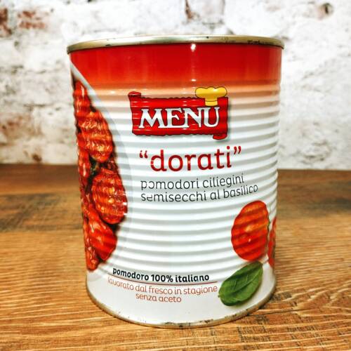 tomates cherry semi secos lata 800gr