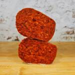 n'duja calabresa di spilinga es una sobrasada picante que contiende peperoncino italiano. Comprar online en Valencia
