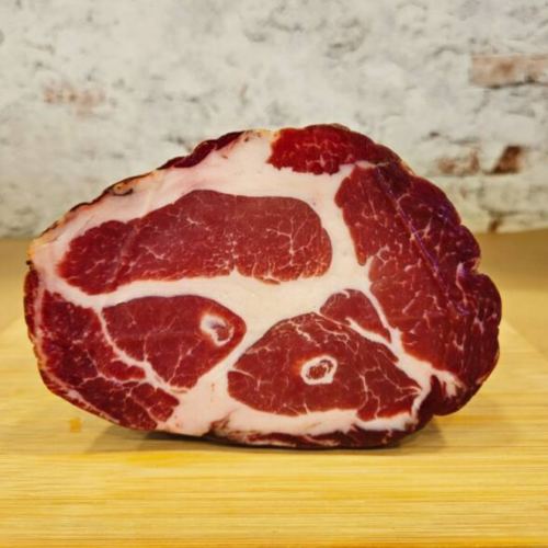coppa di parma igp embutido italiano curado tradicional