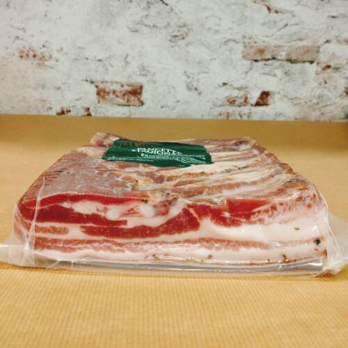 Panceta curada al natural