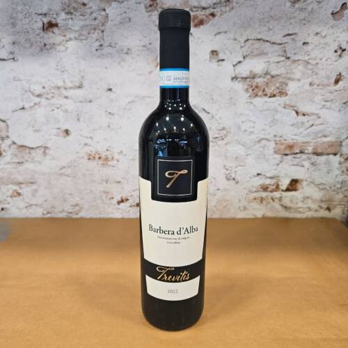 vino tinto barbera d'alba doc bodega trevitis. comprar online en Valencia