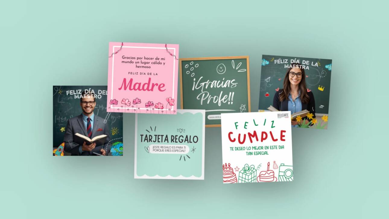 gift card productos italianos Valencia cumpleaños, día del maestro y maestra, gracias profe y día de la madre