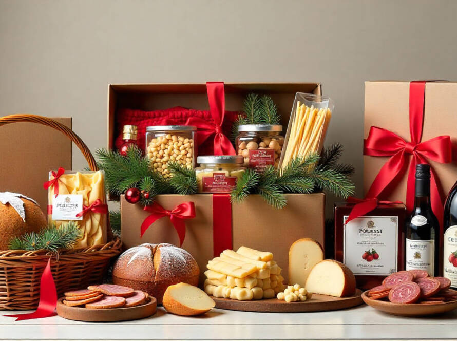 cestas de Navidad italianas en Valencia y España Delicarte