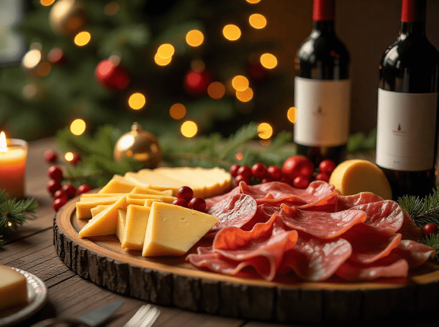 vinos italianos para maridar quesos y embutidos en Navidad