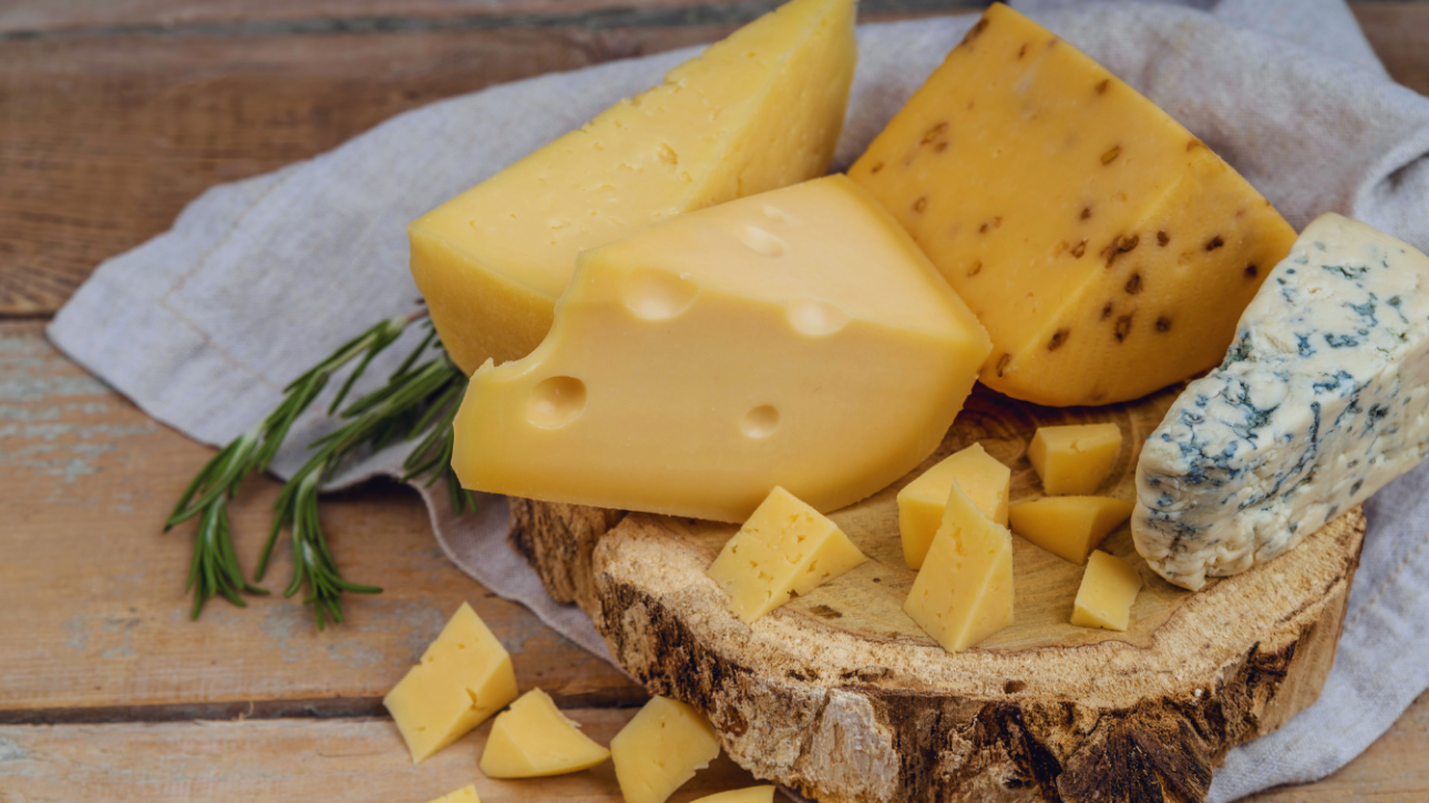 Tabla de queso italiano DOP auténtico con selección de quesos artesanos