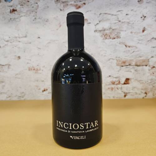 inciostar lambrusco provincia di mantova igt vino tinto italiano botella