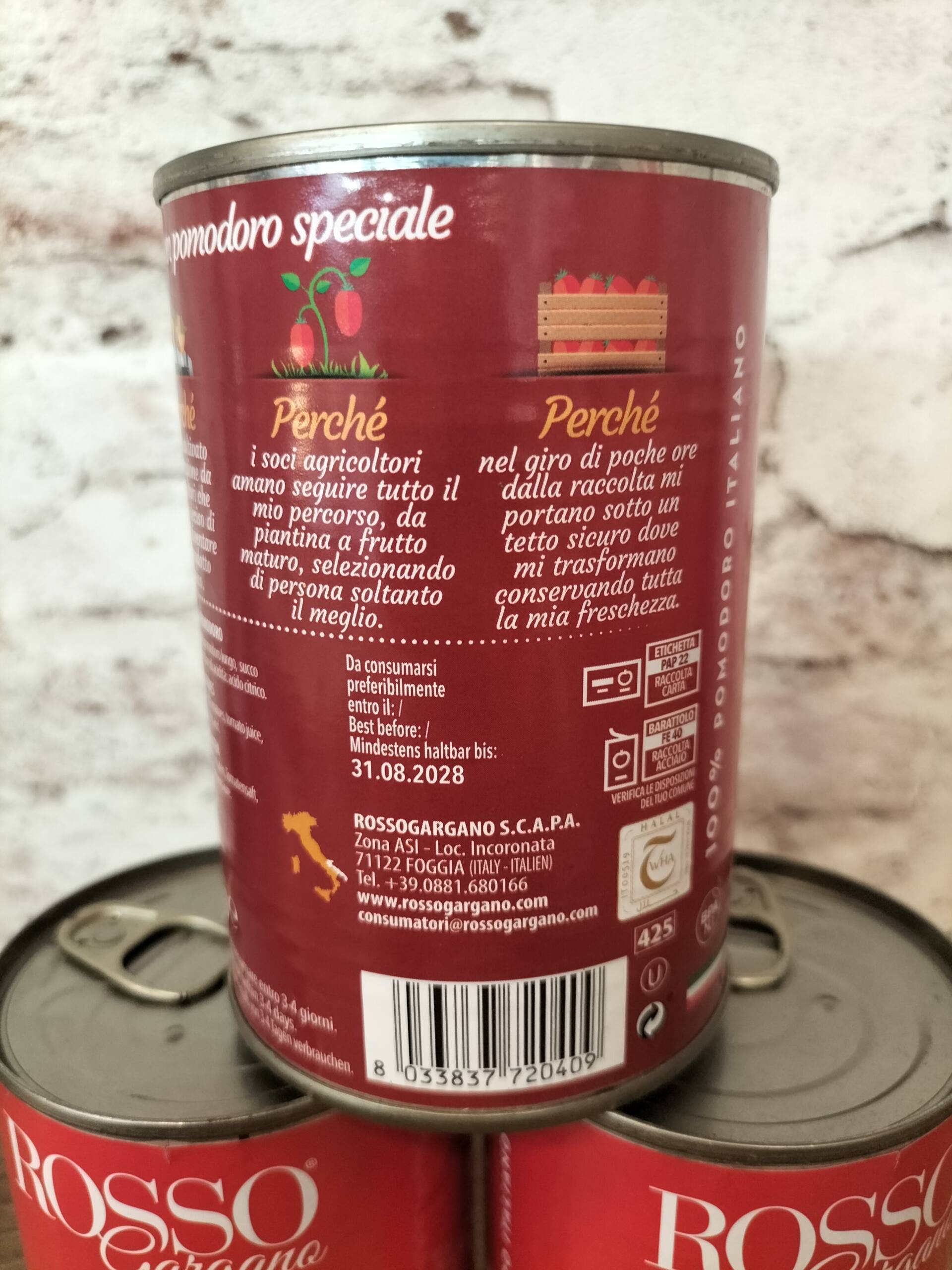 Polpa Fine di Puglia Rosso Gargano | Tomate Italiano - Imagen 2