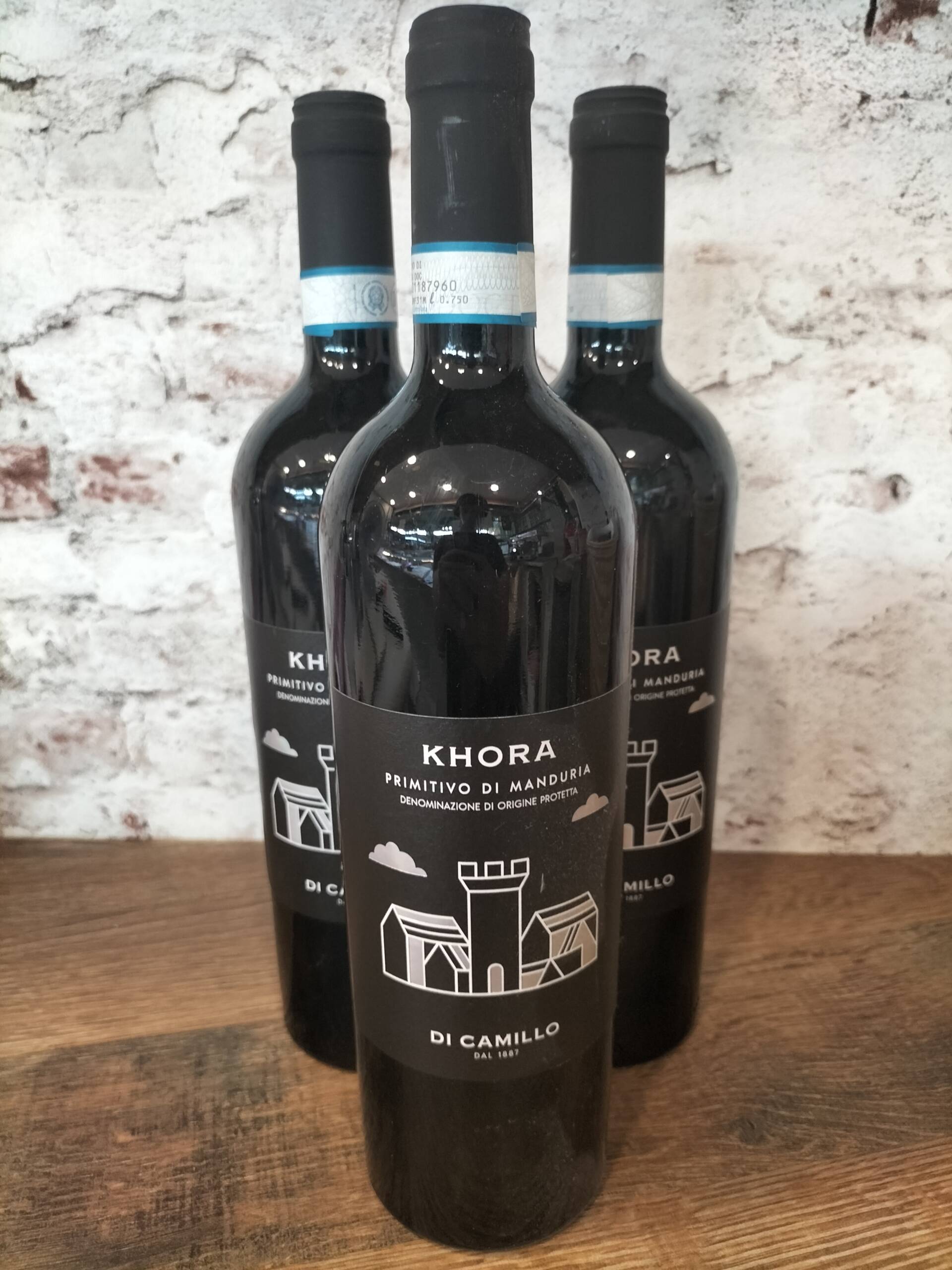Primitivo Khora Di Camillo vino tinto italiano de Puglia